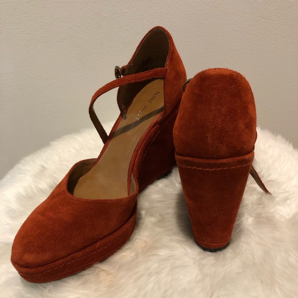 Nine West Suede Wedges